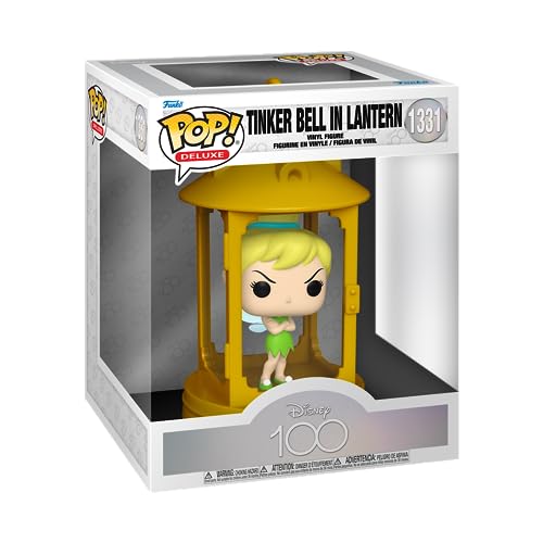 Funko Pop! Deluxe: Disney - Tinker Bell - Peter Pan - Tink Trapped - Campanilla - Figura de Vinilo Coleccionable - Idea de Regalo- Mercancia Oficial - Juguetes para Niños y Adultos