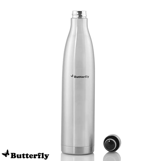 Butterfly Voyage Vacuum Flask, 500 ml, Stainless Steel at Rs. 295