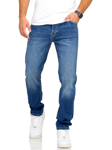 JACK & JONES Herren Jeans Mike ARIS Comfort Fit Denim Herrenhose (Blue, 34W / 34L)