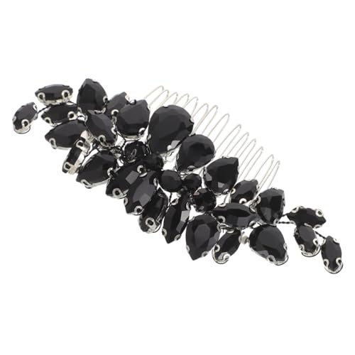 ARTSEWPLY ブライド用水晶ヘアコーム 結婚式用エレガントなヘアアクセサリ