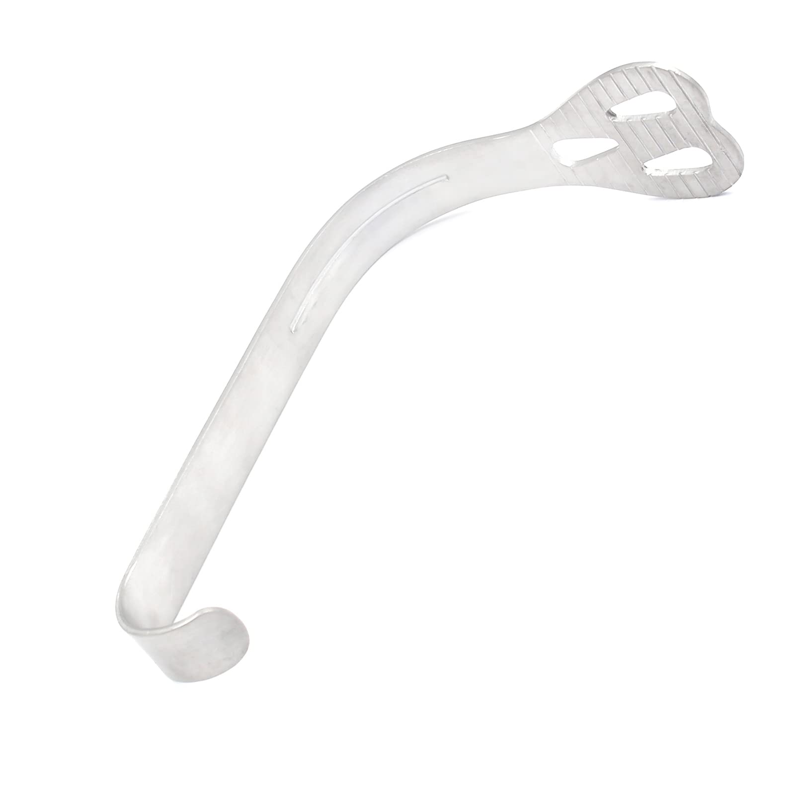 LAJA Imports Dental Tongue Seizing Tongue Depressorswieder Tongue Depressor Small Blade 28 Mm Wide Serrated.