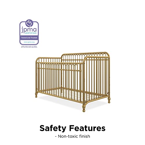 Little Seeds DA8004379LS Raven 3-In-1 Convertible Metal Crib thumb #15