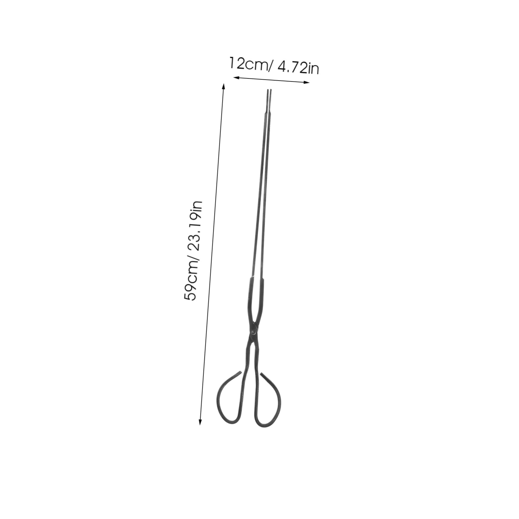 Toddmomy Pinza Per Carbone Allungata Pinza Per Da Accessorio Per Barbecue Materiale Resistente Facile Da Trasportare e Portatile