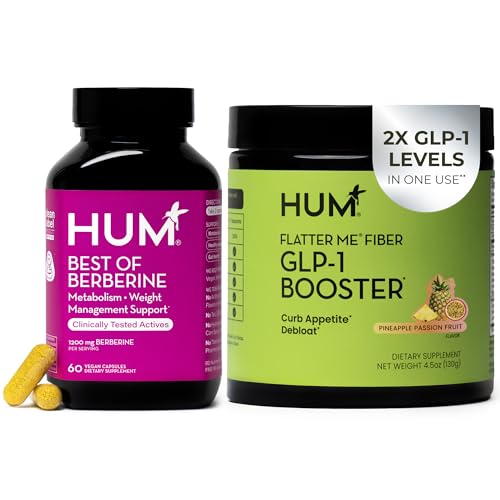 HUM Best of Berberine Supplement Flatter Me Fiber Supplement: retailer-supplied image