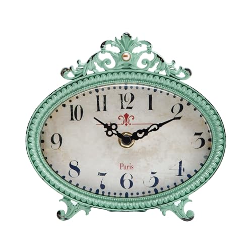NIKKY HOME Orologio da Tavolo Vintage al Quarzo Regalo...