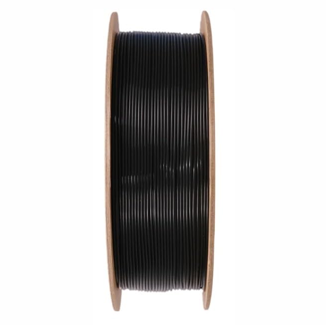 Image of eSUN PLA+ 1.75mm 3D Printer Filament Black Color | 1kg Spool High Strength & Low Shrinkage Filament | Smooth Surface Finish, Easy Printing Material for FDM 3D Printers