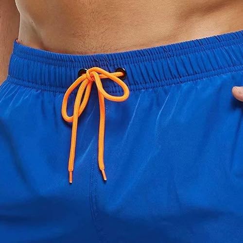 Shorts cortos deportivos para hombre con bolsillos con cierre miniatura 3