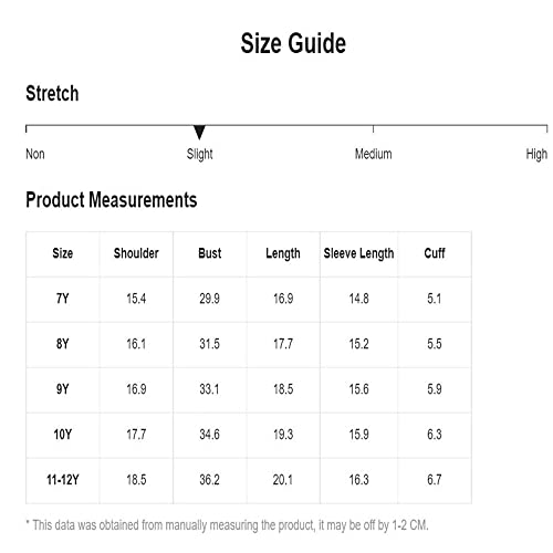 Wdirara Girl's Star Pattern Round Neck Long Sleeve Sweater Casual Tops Multicolored 11-12Y #TOP6