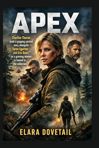 Apex: Charlize Theron leads a gripping survival story, alongside Taron Egerton and Eric Bana, as a grieving woman is hunted in the wilderness.