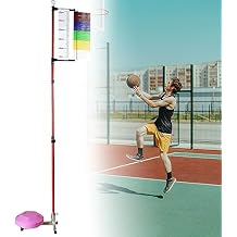 Portable Vertical Jump Trainer for Basketball and Volleyball - Adjustable 1.2m to 3.5m Jump Training Equipment & Assessment Tool