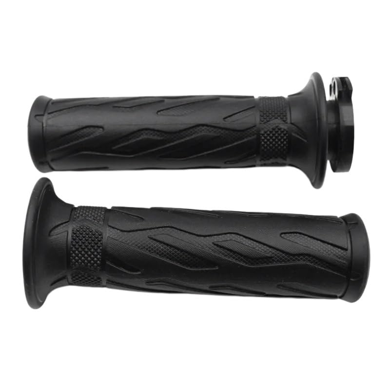 Poignée guidon moto 22mm universelle, manchon en caoutchouc haute densité