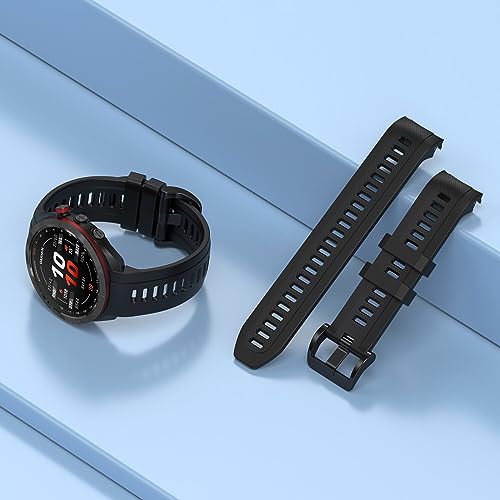 Correa silicona para Garmin Approach S70 22mm miniatura 6