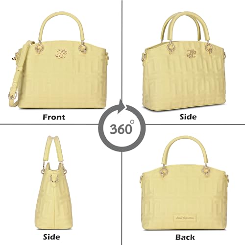 Image of Lavie Signature Women's Quilt Tinian Satchel Handbag | Satchel Bag For Work | Ladies Purse | Stylish Shoulder Bag | Gift For Women