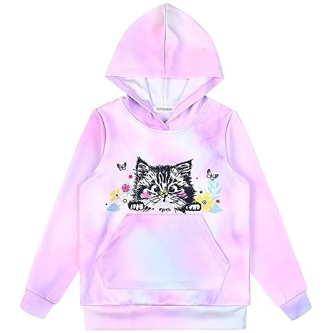 Perfashion Kids' Tie Dye Hoodie Cover