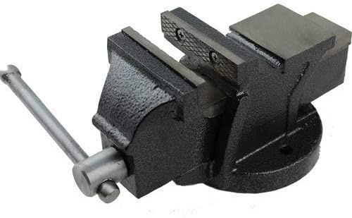 200 MM Large Size Forged Steel Mesh Fixed Bench Table Vise