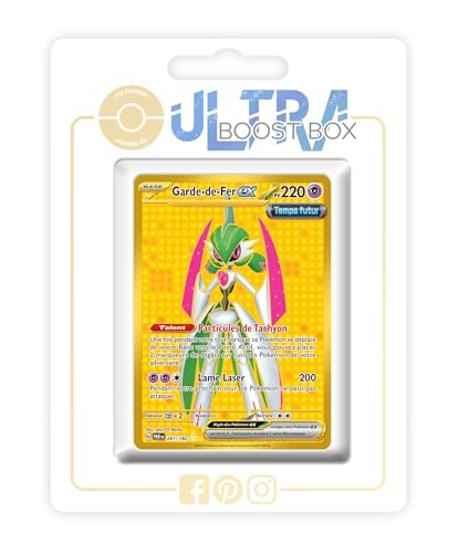 Garde-de-Fer ex 261/182 Temps Futur, la carte Pokémon Secrète Gold idéale pour un cadeau mémorable