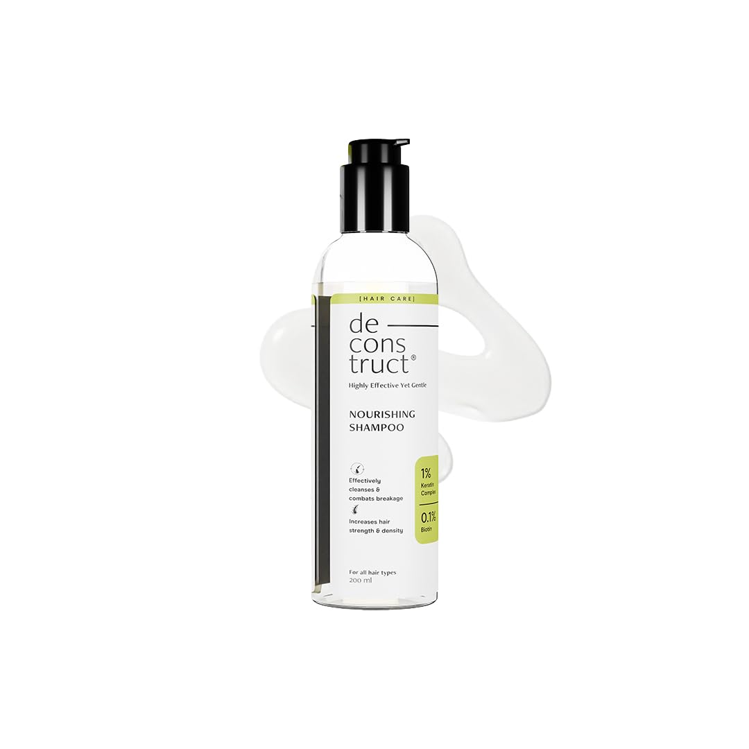Deconstruct Nourishing Shampoo For Hair Breakage | Keratin & Biotin — Flash AI Score 80/100