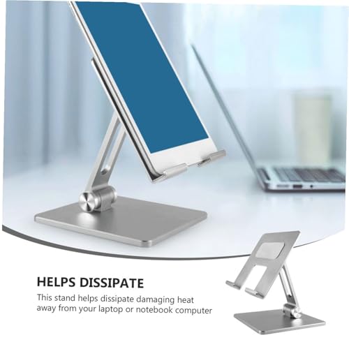 Base plegable de aluminio ajustable para laptop miniatura 7