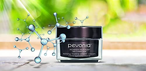 Pevonia Power Repair Age Correction Firming Marine Elastin Cream - Anti Aging Face Cream Skin Serum - Wrinkle Cream For Face - Deep Micro Pores Refine Facial Cream - 1.7 Oz Container #TOP2