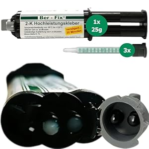 Ber-Fix 2K Hochleistungskleber 25g Spritze