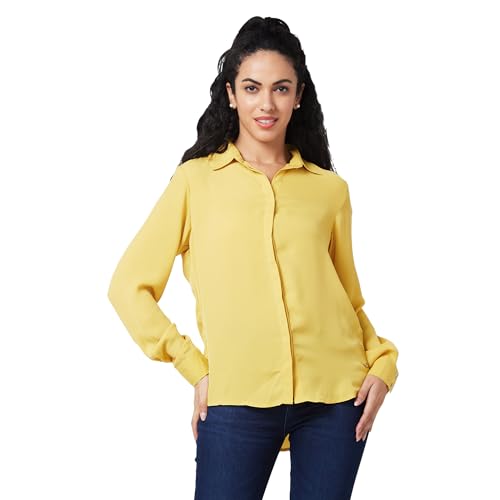 Image of Spykar Women's Regular Fit Shirts