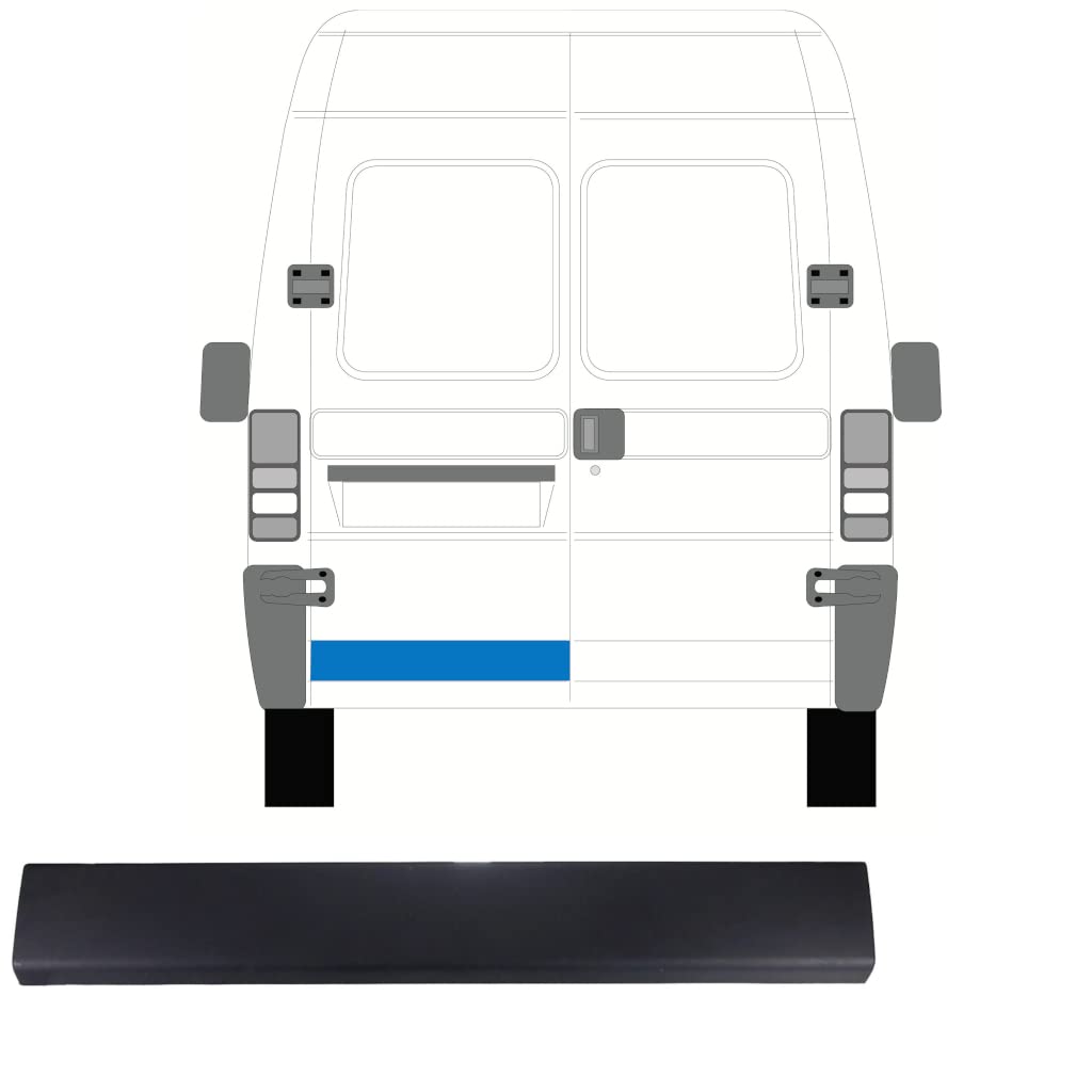 Modanatura laterale porta posteriore per Fiat Ducato 1994-2002 / Sinistra