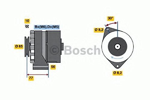 Preisvergleich Produktbild BOSCH 0986041600 Generator