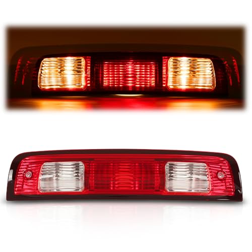 CHEDA Third 3rd Brake Lights Red Compatible with Dodge Ram 2500 3500 2010-2017/ Fit Dodge Ram 1500 2009-2017, 923-270, 68412024AA