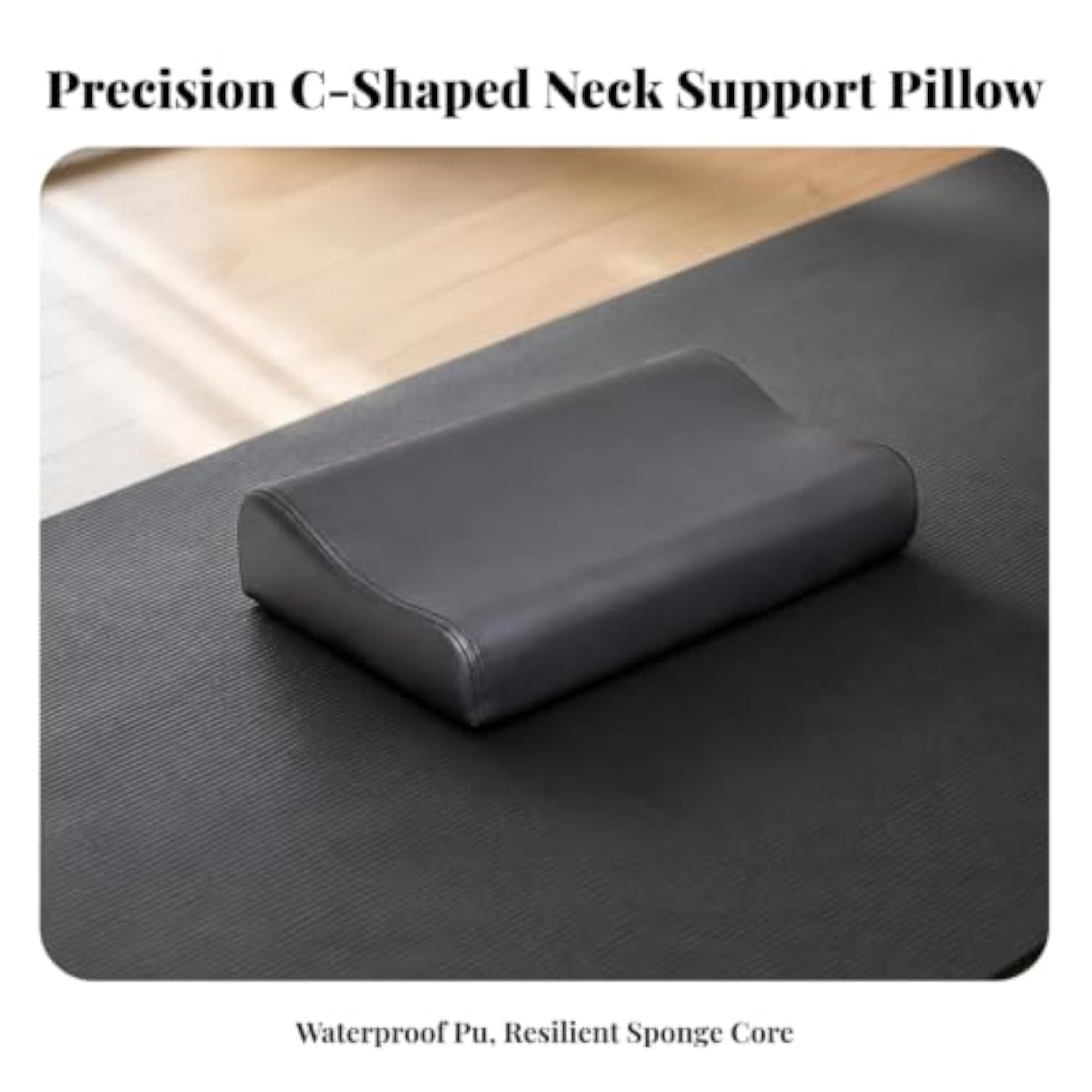 High-Resilience U-Shaped Headrest Cushion for Ergonomic Support