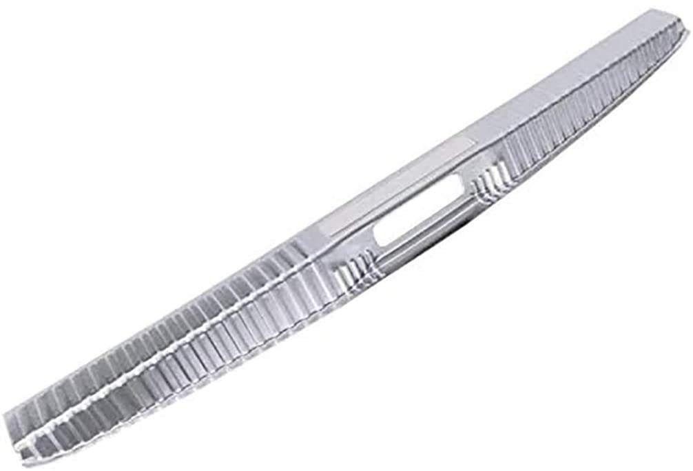 DYTWXG Protezione paraurti per Bagagliaio per Peugeot 5008 2017 2018 2019, Accessori per Decorazione in Acciaio Inossidabile Accessori per paraurti Posteriori per Bagagliaio Auto AntiGraffio