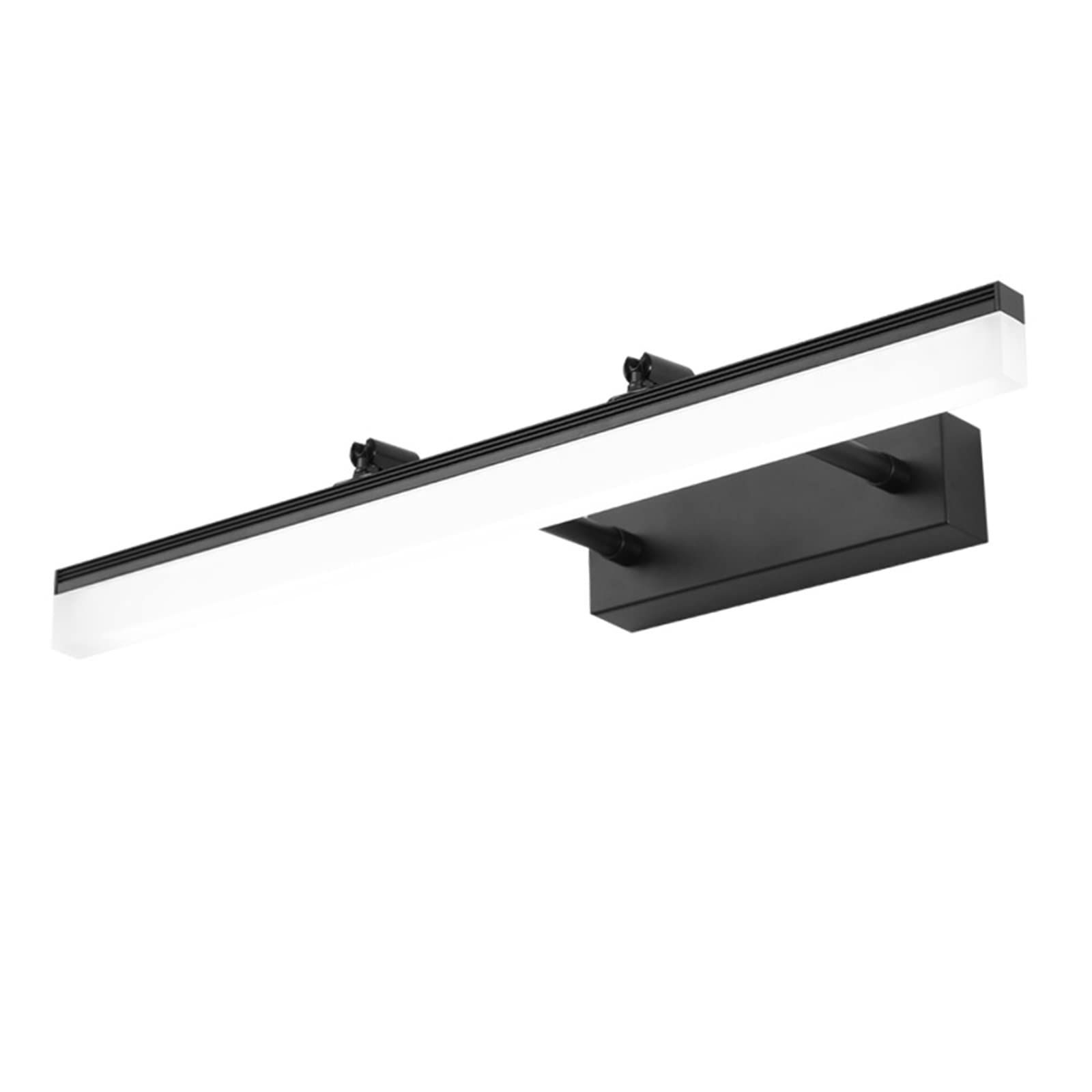 Miroir front light design européen noir luminaire de miroir créatif