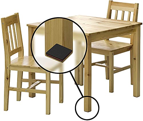 Gorillapads Non-Slip Furniture Pads/Floor Grippers (Set Of 16 Grips) 2 Inch Square Floor Protectors For Under Furniture, Black, Cb142-16 #TOP3