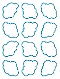 Teacher Created Resources 5533 Cloud Mini Accents