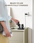 4 Packs of Portable Charger, 20W Fast Charging Mini Power Banks with Charging Station Dock, Compact Battery Pack Set for Home, Café, Office, Hotel, Compatible with iPhone 14/13/12.