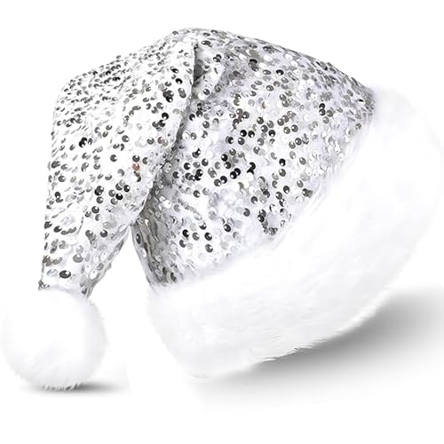 Sunshine smile Weihnachtsmütze Pailletten,Nikolausmütze...