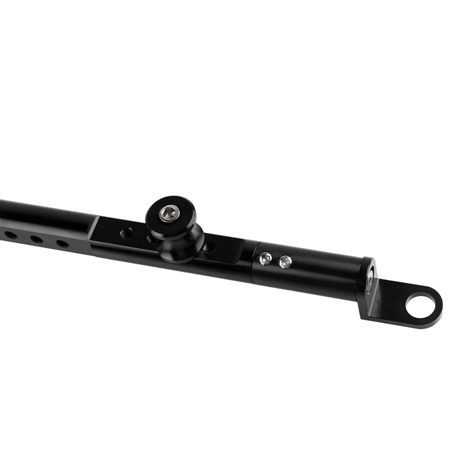 Dla YAMAHA MT03 MT-03 MT 03 Kierownica Motocykla Równowaga Bar Wspornik Nawigacyjny Poprzeczka (Kolor : CZARNY, Rozmiar : 1)