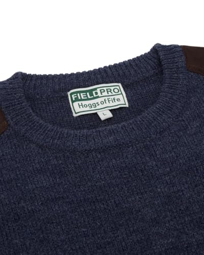 Melrose II Crew Pullover - Storm Blue Marl Large4