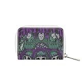 [DOFEMA] ベビーメタル Babymetal カードケース パスケース 定期入れ 小銭入れ クレジットカード カードホルダー PUレザー ジッパー式 名刺 コイン収納 スキミング防止 薄型 大容量 軽量 通学 通勤 おしゃれ プレゼント 男女兼用