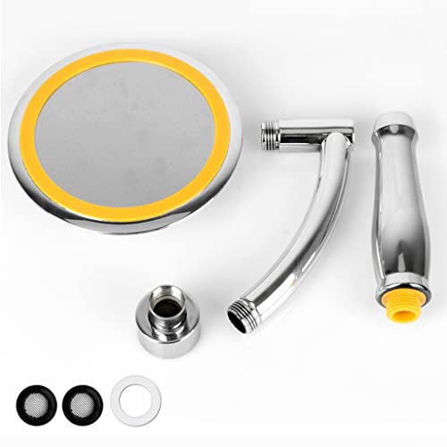 Pommeau de douche à main à double usage pour remédier au manque de pression d'eau - 4