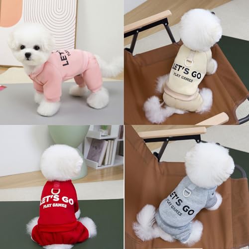 ZYHARUKO Winter-Hundemantel mit Anti-Haar-Haftung, dehnbare Beine, vollständige Abdeckung, für große Hunde, für den Außenbereich, warmer Hundeoverall mit flexiblen Kanten