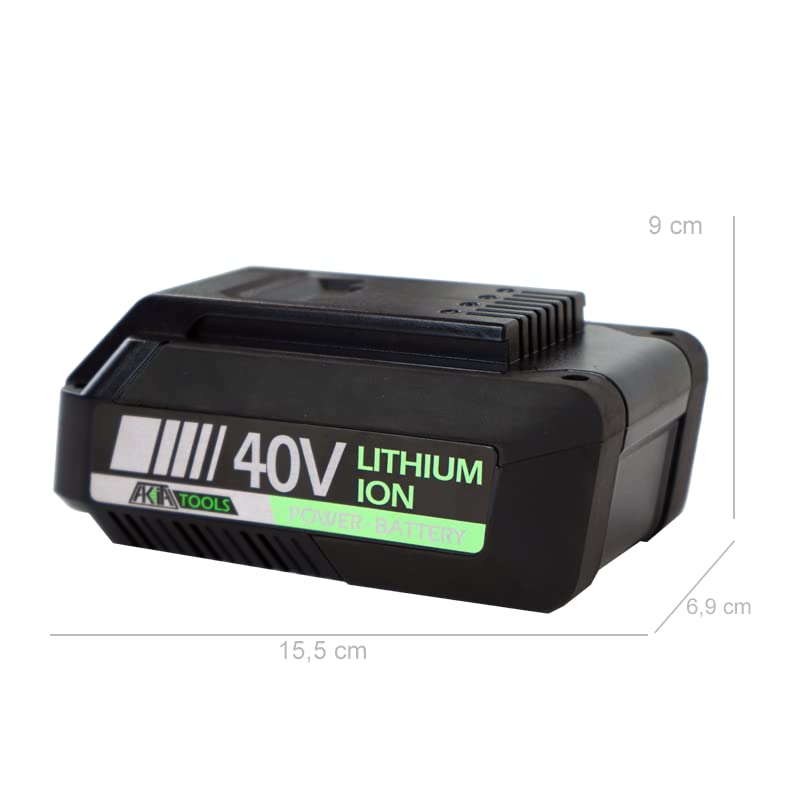AKITA Batería Iones Litio 40 V 2.5 Ah