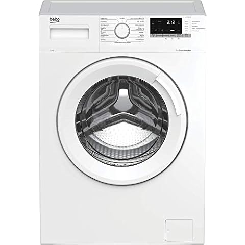 Beko WML91433NP1 vollelektronische Waschmaschine/ Multifunktionsdisplay mit Startzeitvorwahl/9 kg/ Pet Hair Removal/ Nachlegefunktion/ Energieklasse B Cover