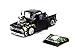 Jada 1956 Ford F-100 Pickup Truck with Blower Matt Black with Flames Just Trucks Series 1/24 Diecast Model Car 30716