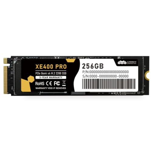 Amazon | LinkMore XE400 Pro 256GB M.2 2280 NVMe SSD PCIe Gen4 x4