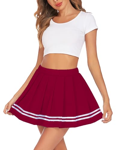 Jupe plissée taille haute au tombé fluide impeccable