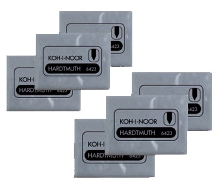 KOH-I-NOOR Radiergummi-Set – 5er Pack Im Praktischen Kästchen, Ideal Für Schule, Büro & Kunst