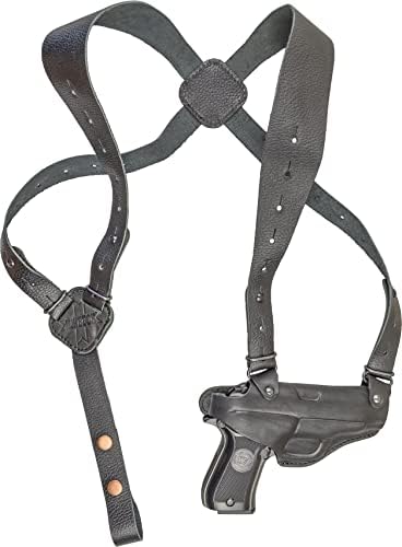 Shoulder Gun Holster for Beretta Cheetah 84, 85. Genuine Leather