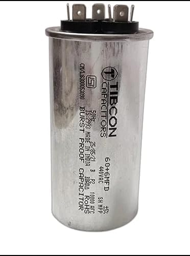 Spinxx Tibcon Capacitor 60 MFD 440V for (2 Ton Air conditioner) Split & Window Air Conditioners 1 Year Replacement Warranty