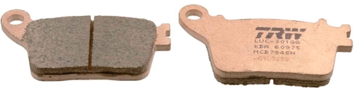 TRW MCB784SH Sinter Street K pastiglie freno per Honda CBR (- 600CC
