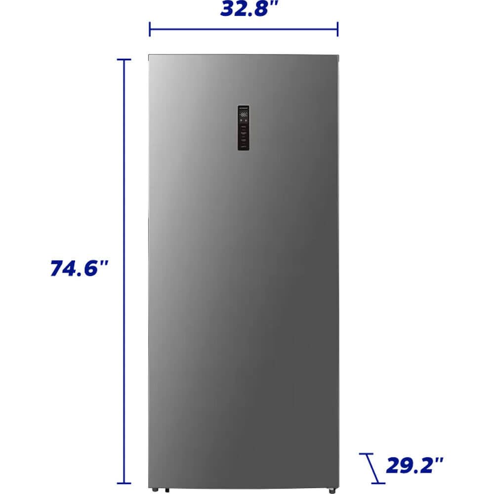 Element Ehuf21cecs 21.2 Cu. Ft. Stainless Convertible Upright Freezer on Fridge.com - View 5